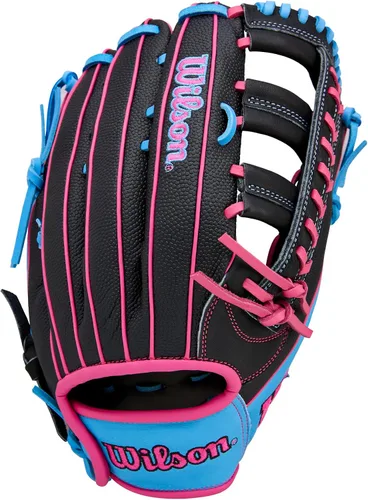 Vista 2 de Wilson A1000 Adult + Youth Baseball Glove + Mitt Sizes 11" - 12.5" Right + Left Hand Throw Multiple Styles