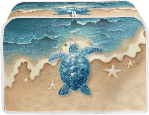 Vista 48 de Talayituse Autumn Maple Leaf Print Toaster Cover 2 Slice Bread Toaster Oven Cover Washable Toasters Dust Covers Kitchen Small Appliance Covers