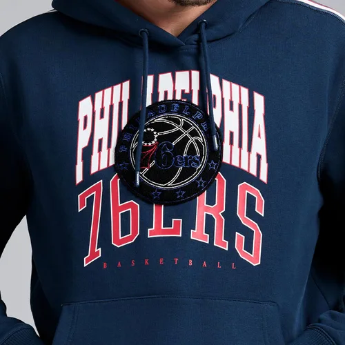 Vista 6 de GAME 7 x NBA Officially Licensed Men's Long Sleeve Pullover Hoodie Fleece Heavyweight Sweatshirt