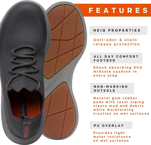 Vista 3 de Grundéns Sea Knit - Zapato náutico