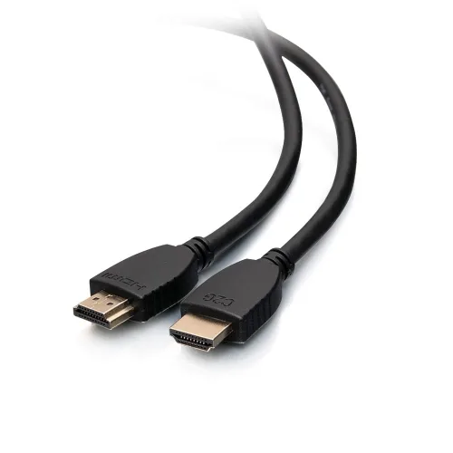 Vista 8 de C2G Legrand Cable HDMI con Ethernet, cable HDMI de alta velocidad negro, cable Ethernet de 3 pies, cables HDMI con cable Ethernet, 1 unidad, C2G