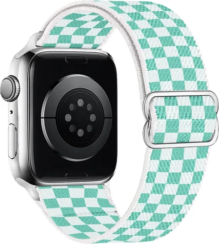 Vista 11 de Correas elásticas de nailon compatibles con Apple Watch de 1.496 pulgadas, 1.575 pulgadas, 1.614 pulgadas, 1.654 pulgadas, 1.732 pulgadas, 1.732