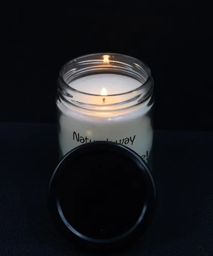 Vista 7 de Baby Announcement Gift Candle for her Funny Mother's Day Wife Gifts for New Mom or Parents Gift idea Pregnancy Gift Christmas Nature's Way of Saying