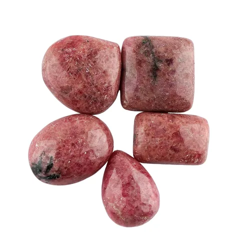Vista 24 de CRYSTALIS Al por mayor 5 piezas de piedra preciosa natural K2 jaspe suelta en bruto, cabujones para hacer joyería, piedras pulidas de chakra