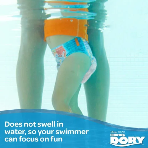 Vista 4 de Huggies Little Swimmers - Pantalones de natación desechables, S (15-34 libras), 12