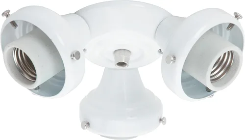 Vista 7 de Hunter Fan Company, 99140, Ajustador negro de tres luces