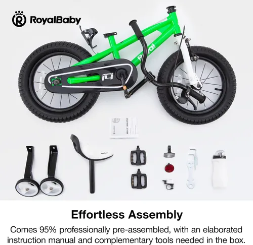 Vista 8 de RoyalBaby Kids Bike Freestyle Classic 12 14 16 18 Inch Children Bicycle for Ages 3-10 Years Toddler to Big Kids