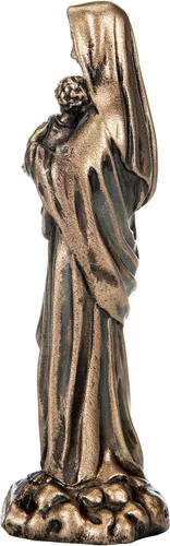 Vista 7 de BEAUTIFUL GREEK STATUES Virgen María Madre de Jesús Madonna - Estatua de bronce fundido en frío en miniatura de 3.5 pulgadas