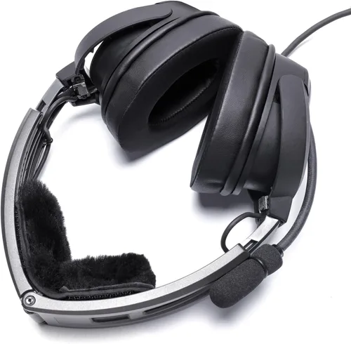 Vista 5 de Almohadillas para auriculares de aviación con gel refrescante y espuma viscoelástica compatibles con Bose A20 A10 Refresh Kit con 1 par