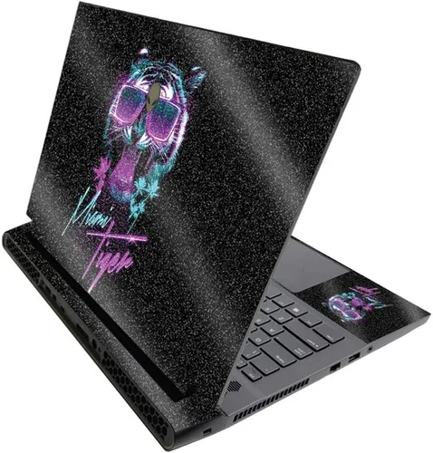 Vista 277 de MightySkins - Skin brillante con purpurina para Alienware M17 R3 (2020) y M17 R4 (2021) - Diversión de los años 90 Acabado duradero con purpurina