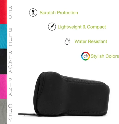 Vista 3 de MegaGear MG579 - Funda de neopreno ultraligera para cámara compatible con Fujifilm X-T30 MII, X-T30, X-T20