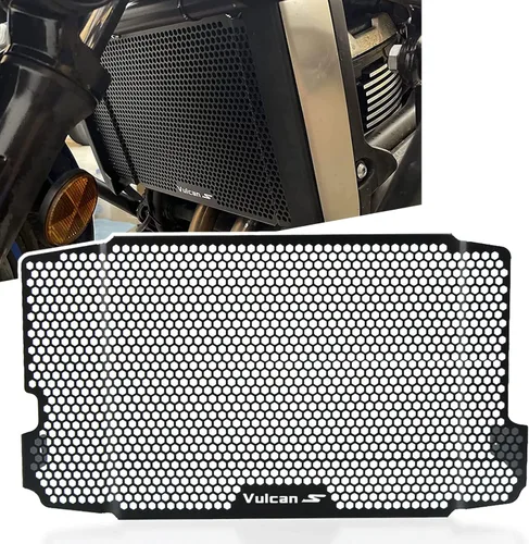Vista 9 de Vulcan S 2024 - Protector de radiador para Vulcan S 2015-2024 Vulcan S SE 2017 compatible con Vulcan S Light Tourer/Cafe Light Tourer 2018 Vulcan S