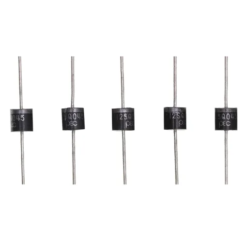 Vista 21 de 5PCS 10SQ045 Schottky Barrera Rectificador Diodos 10A 45V R-6 Axial 10 Amp 45 Voltios