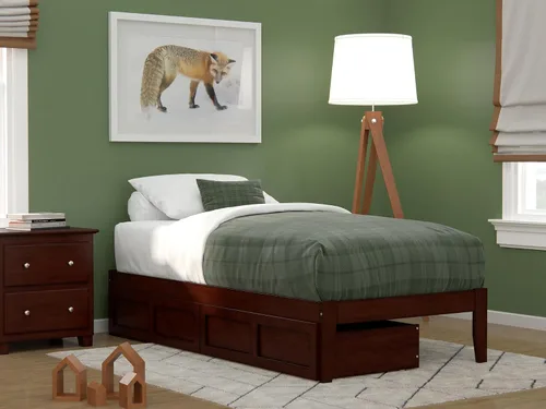 Vista 15 de AFI, Colorado - Cama de plataforma Queen con 2 cajones de almacenamiento, color espresso