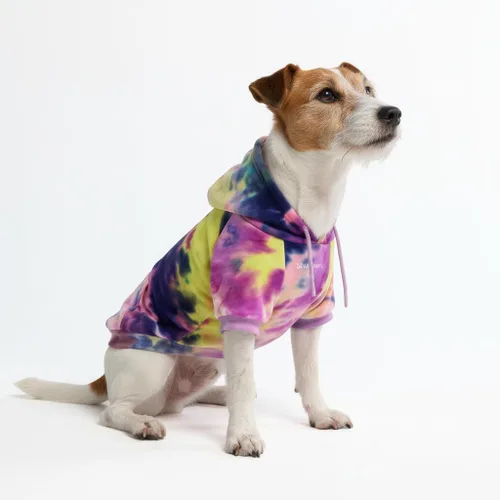 Vista 80 de Spark Paws Sudadera con capucha para perro, suéter de primera calidad para perros pequeños, medianos y grandes Trajes cálidos para bulldogs