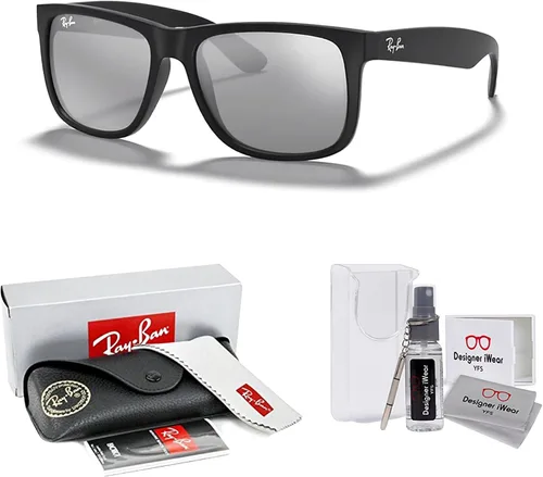 Vista 12 de Ray-Ban RB4165 JUSTIN Sunglasses For Men For Women+BUNDLE with ACCESSORY EYEWEAR KIT