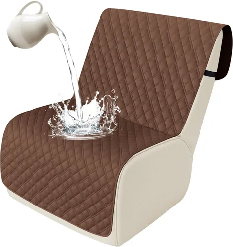 Vista 81 de Arfntevss Fundas de sofá modular reclinable, 100% impermeable, en forma de L, para sillón reclinable en forma de L, funda seccional lavable