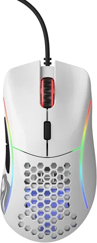 Vista 2 de Glorious PC Gaming Race Modelo D Gaming-Maus - Blanco, Brillante