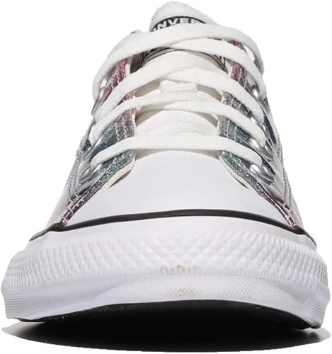 Vista 5 de Converse Chuck Taylor All Star Glitter Drip Ox para niña (niño pequeño)