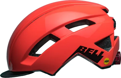 Vista 4 de BELL Daily MIPS - Casco LED para bicicleta de viaje para adultos