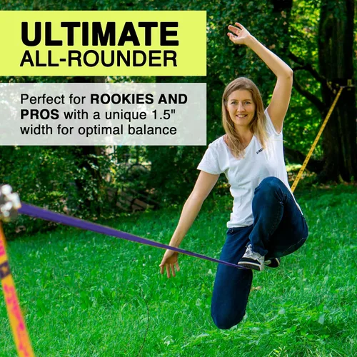 Vista 2 de Gibbon Banana Lama Treewear Set Slackline, XL