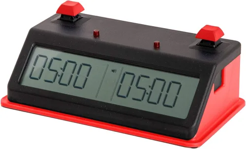 Vista 4 de Tap N Set - Reloj digital de ajedrez (botón - azul y azul)