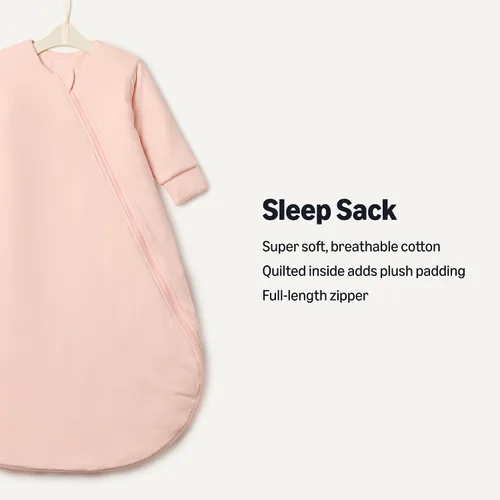 Vista 2 de Tienda Essentials x Sofia Grainge - Saco de dormir unisex de algodón de manga larga, 2.5 TOG