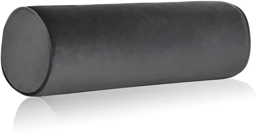 Vista 15 de Tinbolunce Almohada enrollable de espuma viscoelástica para rodilla/pierna/cuello - Cojín cilíndrico de luna llena/almohada cilíndrica redonda