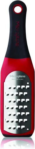 Vista 4 de Microplane Artisan Series - Rallador extra grueso, ideal para quesos semi-suaves, papas, calabacines (verde)