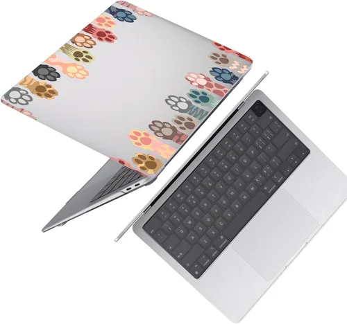 Vista 28 de Carcasa para laptop MacBook Air de 11 pulgadas 2015 2014 2013 2012 2011 2010 versión modelo A1465 A1370, Air 11.6 pulgadas a presión funda rígida