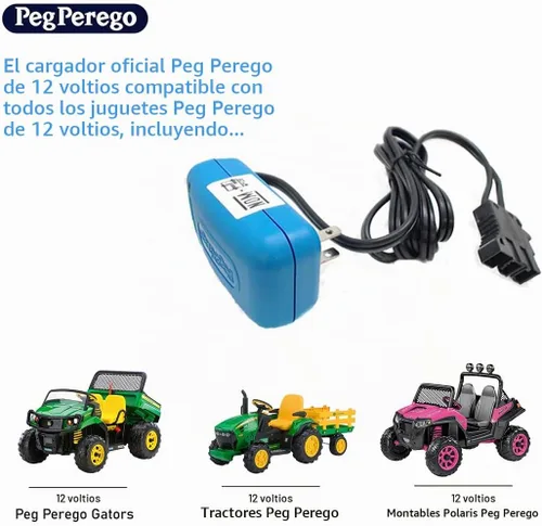 Vista 2 de Cargador de batería de 12 voltios PEG PEREGO