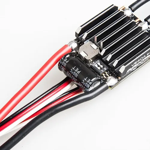 Vista 2 de Crawler ESC sin escobillas AM32 VE40A BEC 5.2 ~ 8.2V para 1/10 1/12 escala Crawler Car Traxxas Axial MOA Ventru RC Crawler Pro Shafty Comp