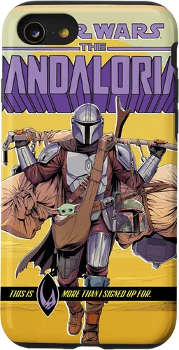 Vista 18 de iPhone 16 Star Wars The Mandalorian Grogu Más de lo que me inscribí en la funda