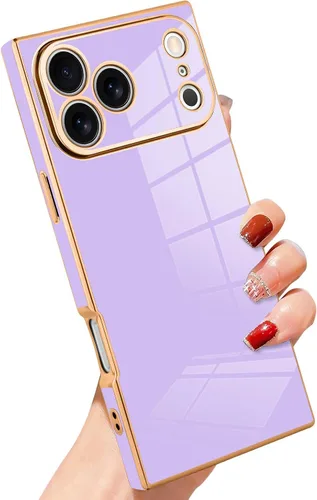 Vista 41 de SAKUULO - Funda magnética rectangular de lujo para iPhone 12 Pro Max, color negro