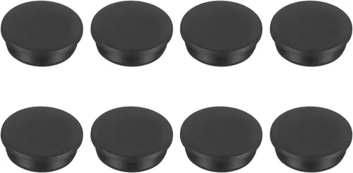 Vista 47 de MECCANIXITY - Tapones de silicona en forma de T (26mm, 1 pulgada de diámetro), color negro