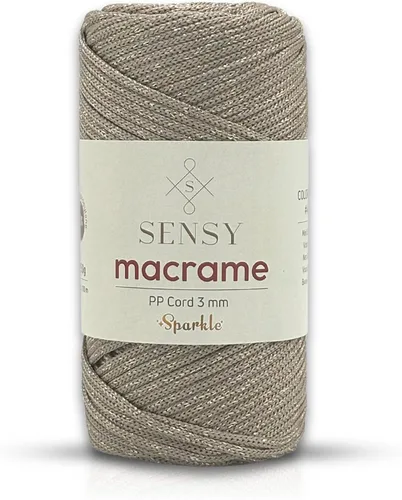 Vista 83 de Cuerda de poliéster Sensy Premium de 3 mm, 120 metros, 100% cordón de polipropileno, cuerda de macramé de 3 mm, cordón para bolsos de ganchillo