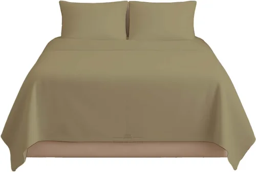 Vista 17 de Juego de sábanas para sofá cama, 100% algodón de 400 hilos, juego de 4 piezas, sábana ajustada con bolsillo profundo, suave, sin arrugas