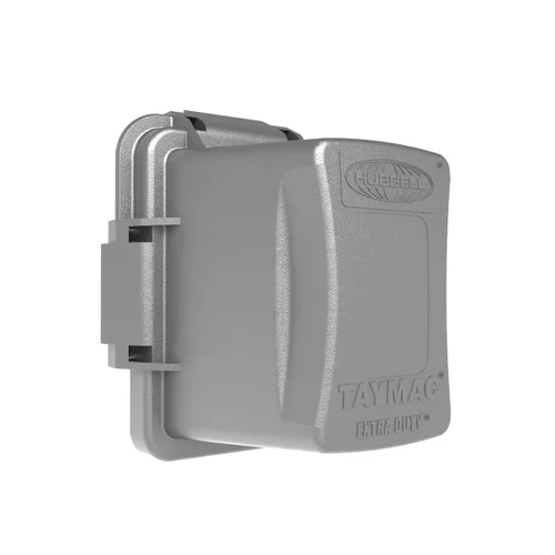 Vista 11 de TayMac MM720C Bell - Cubierta profunda de 1 banda, no metálica, resistente a la intemperie, en uso, transparente