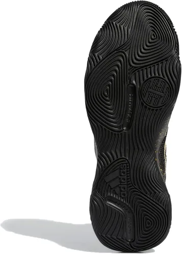 Vista 6 de adidas Tenis de baloncesto unisex para adultos Harden Stepback 3 Núcleo negro y blanco