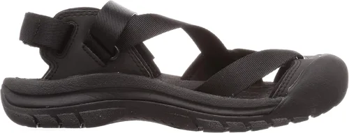 Vista 6 de KEEN Sandalias de moda Zerraport II para mujer, negro, plateado ((Silver BirchBlack)