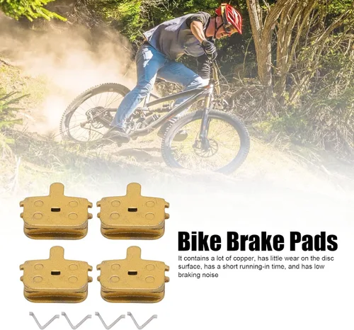 Vista 3 de VGEBY Pastillas de Freno 4 Juegos Pastillas de Freno de Disco Metal Mountain Pastillas de Freno para M355 M446 Accesorios Sportinggoods y Repuestos