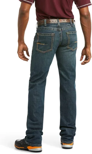 Vista 2 de ARIAT Rebar M4 Slim Fit Durastretch Straight Leg Jean - Vaqueros de trabajo para hombre