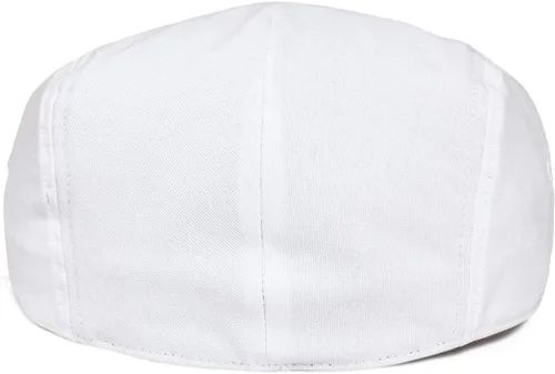 Vista 4 de Hombres Ivy Cap Algodón Sarga Newsboy Flat Cap
