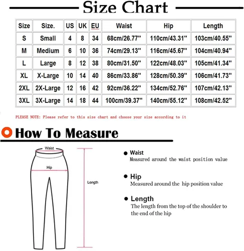 Vista 3 de Women Linen Straight-Leg Pants Casual Loose Baggy Slacks Regular for Office Work Business Workout Clothes