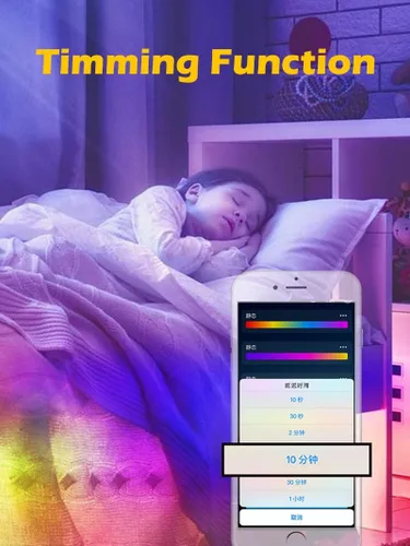 Vista 2 de WS2812B controlador Bluetooth música para Pixel LED tira luz SK6812 WS2811 WS2812 tira de luz LED USB 5V APP control remoto