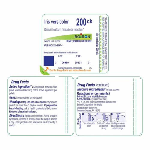 Vista 9 de BOIRON USA - Iris Versicolor 200ck [Salud y Belleza]