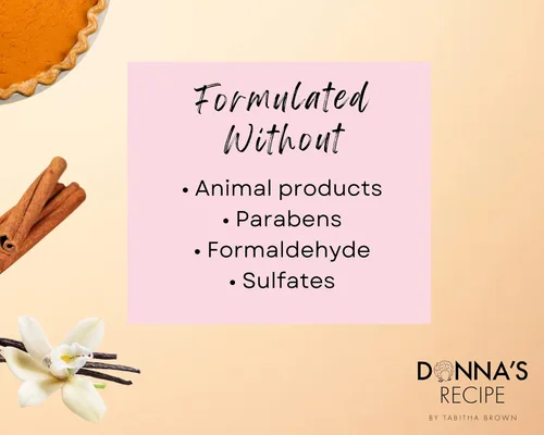 Vista 7 de Receta de Donna por Tabitha Brown Aceite para Cabello Fuerte Mezcla de 18 aceites naturales y polvo, tratamiento ligero y de rápida absorción