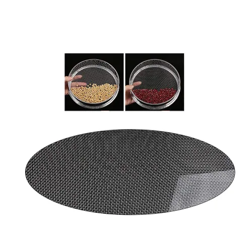 Vista 7 de TIMESETL 304 - 5 Mallas de alambre trenzado de acero inoxidable – 11.75 in x 23.5 in (30 x 60 cm) – Malla de metal para gabinetes de seguridad