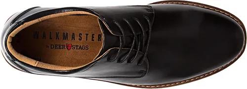 Vista 8 de Ciervos ciervos Walkmaster hombres Plain Toe 1 cuero negro Oxford
