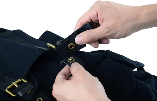 Vista 38 de Gootium 21101 - Mochila de lona gruesa de alta densidad
